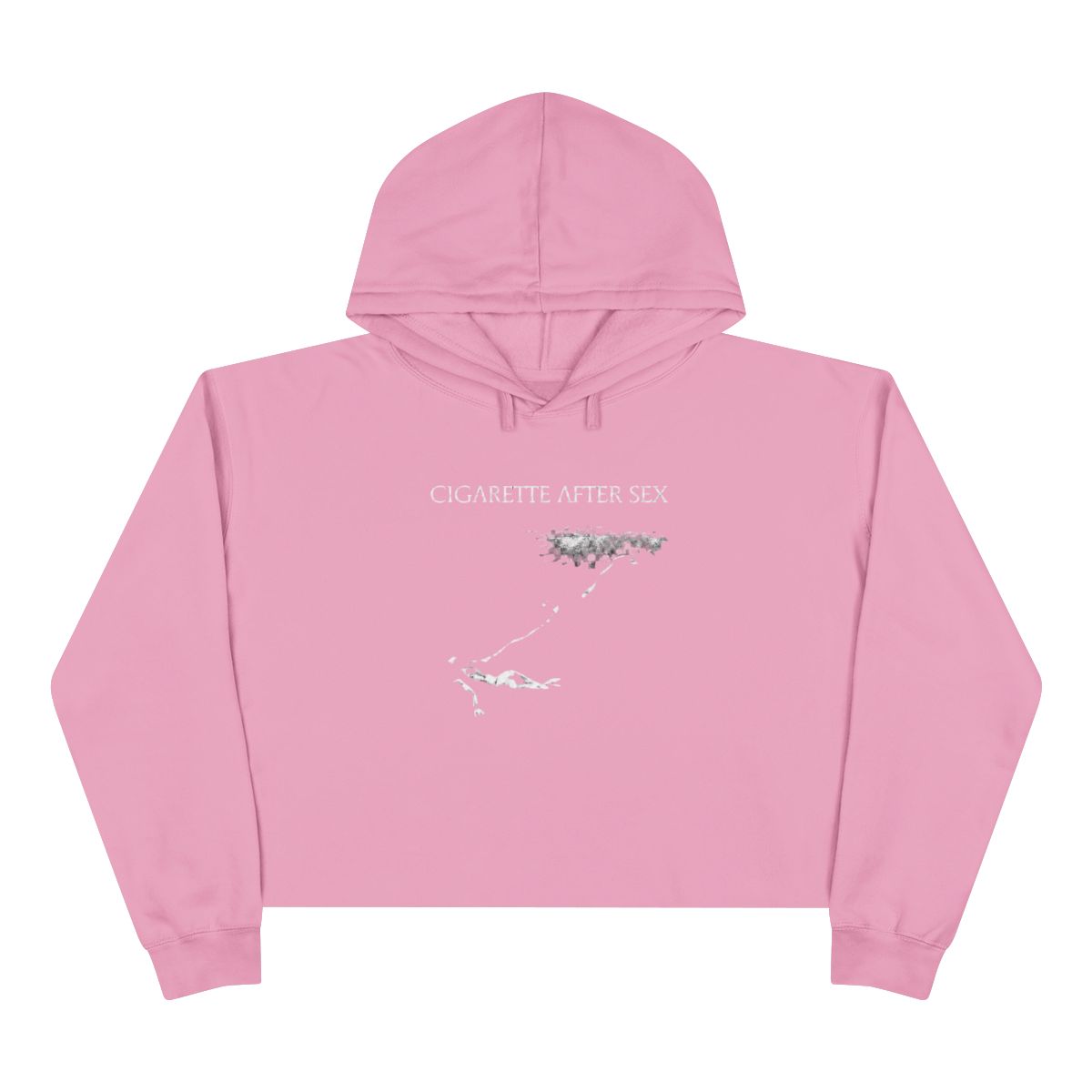 Heavenly Ladies Crop Hoodie | Cigarettes After Sex - alternate angle 4, merchandise
