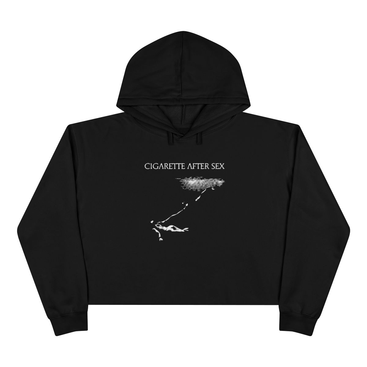 Heavenly Ladies Crop Hoodie | Cigarettes After Sex