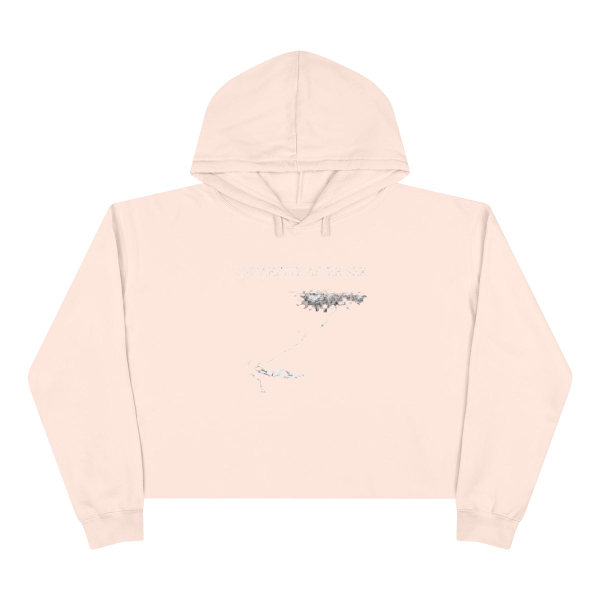 Heavenly Ladies Crop Hoodie | Cigarettes After Sex - alternate angle 2, merchandise